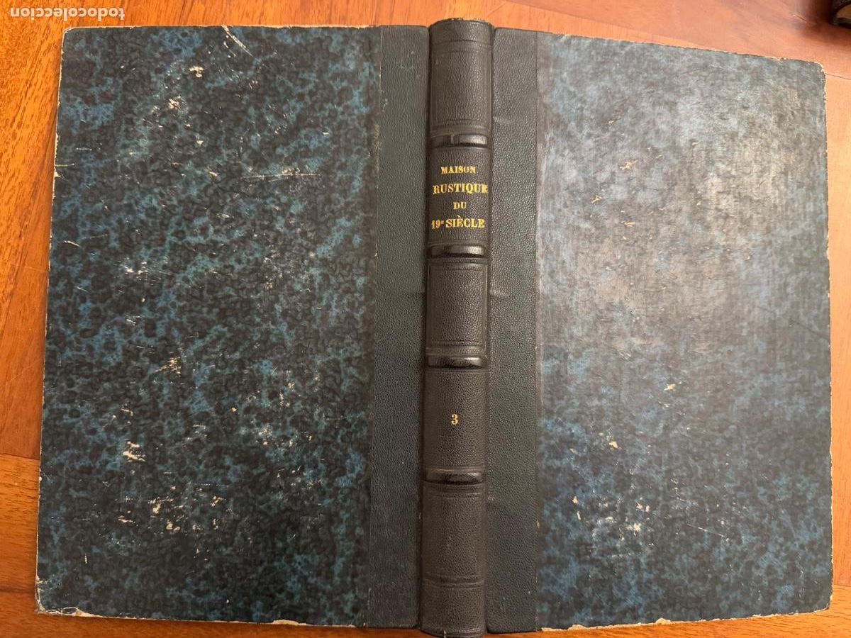Libros antiguos: Maison Rustique du 19 si&egrave;cle. Tomos 2 y 3 Par&iacute;s - Foto 2