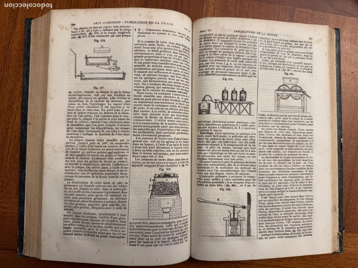 Libros antiguos: Maison Rustique du 19 si&egrave;cle. Tomos 2 y 3 Par&iacute;s - Foto 6