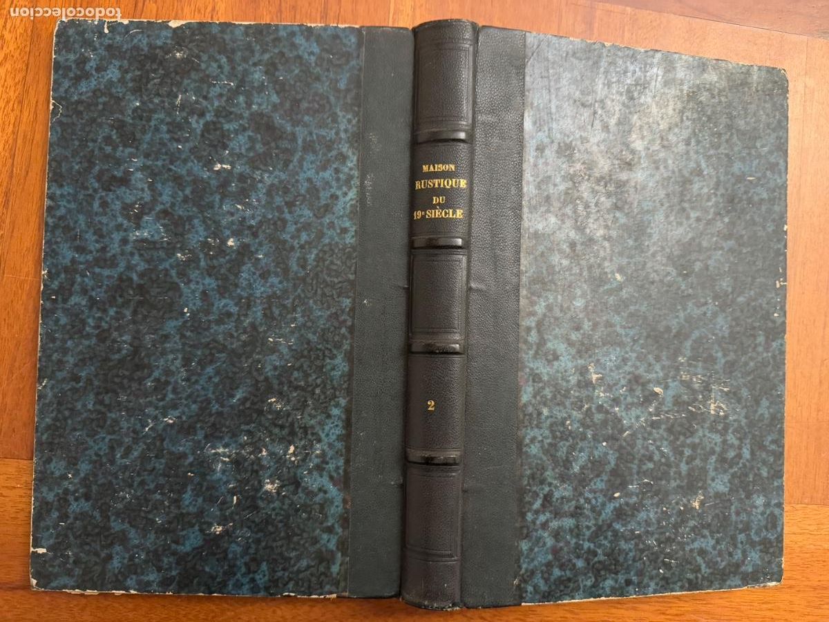 Libros antiguos: Maison Rustique du 19 si&egrave;cle. Tomos 2 y 3 Par&iacute;s - Foto 8