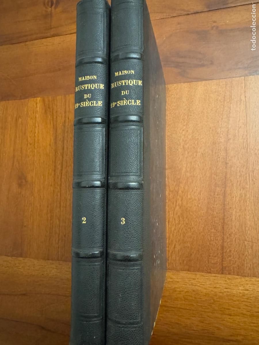 Libros antiguos: Maison Rustique du 19 si&egrave;cle. Tomos 2 y 3 Par&iacute;s - Foto 3