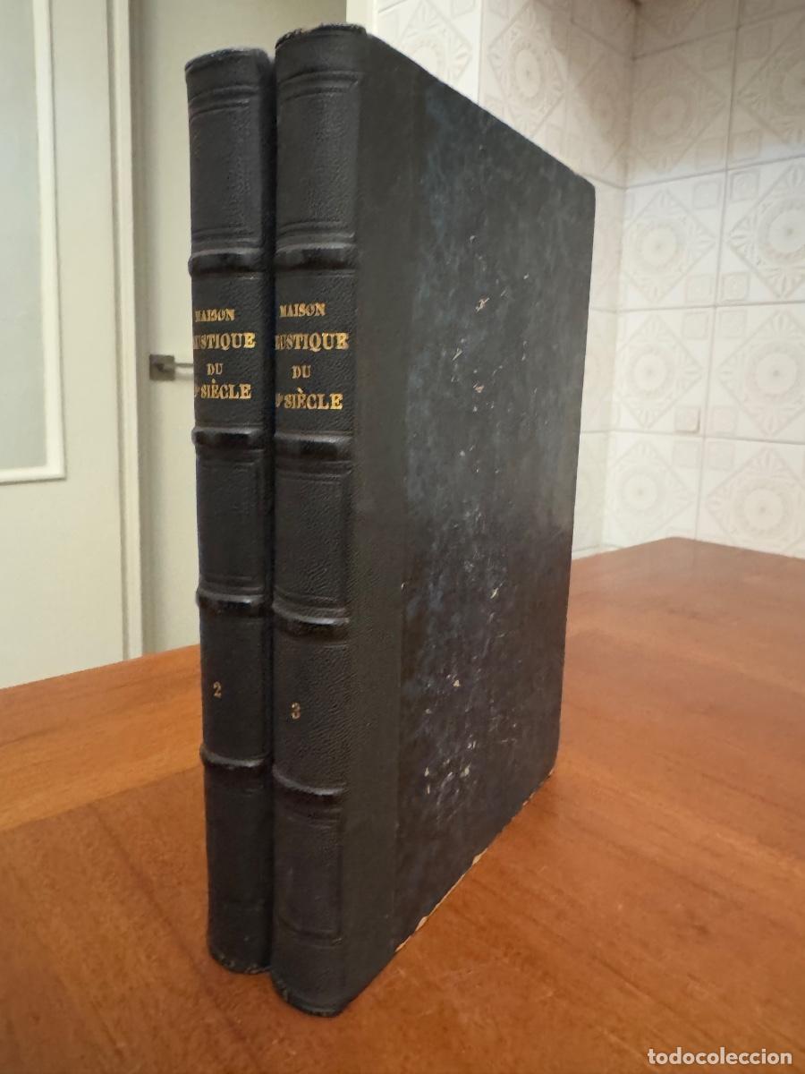 Libros antiguos: Maison Rustique du 19 si&egrave;cle. Tomos 2 y 3 Par&iacute;s - Foto 1