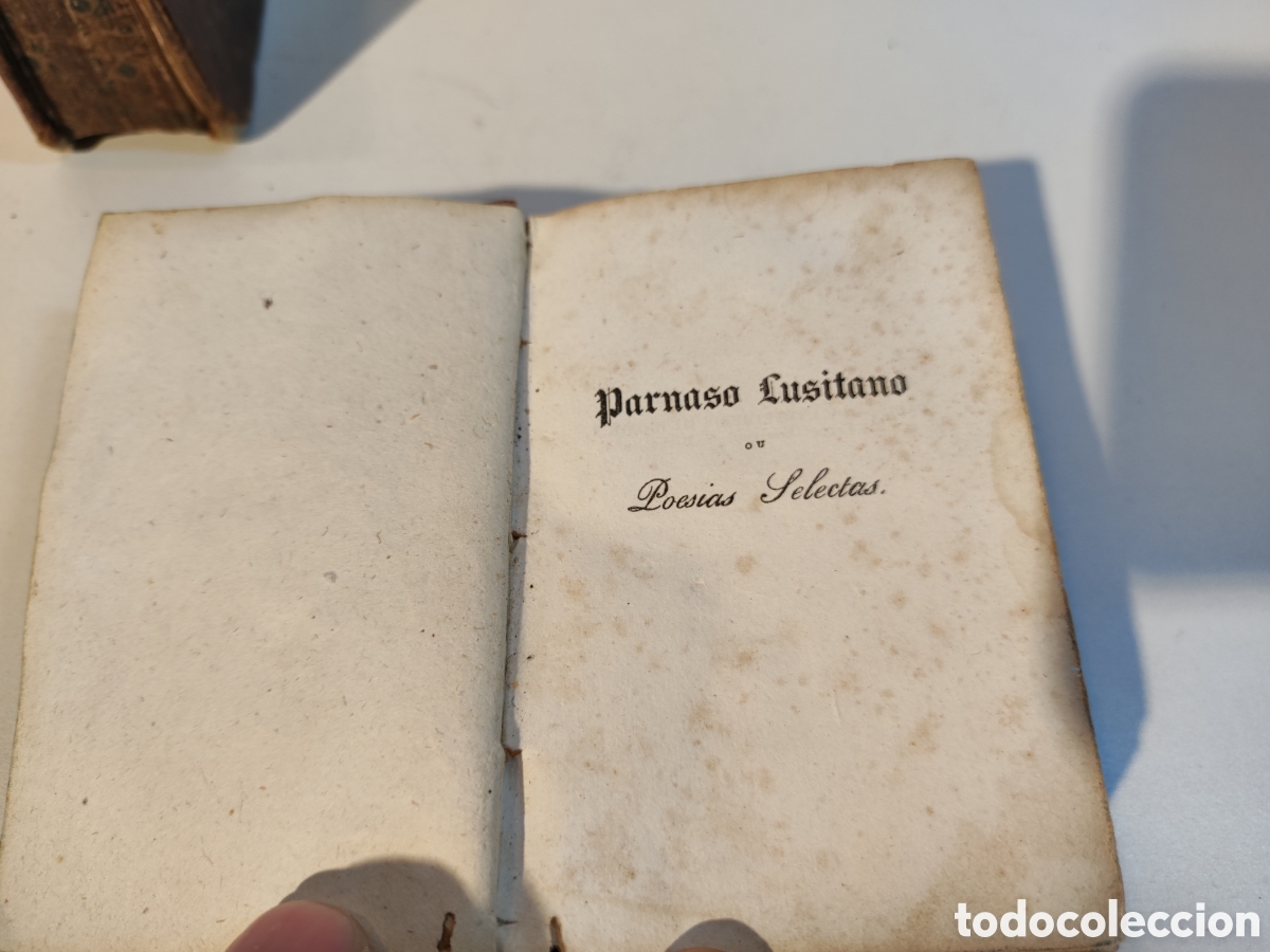 Libros antiguos: Libros peque&ntilde;os parnaso Lusitano - Foto 5