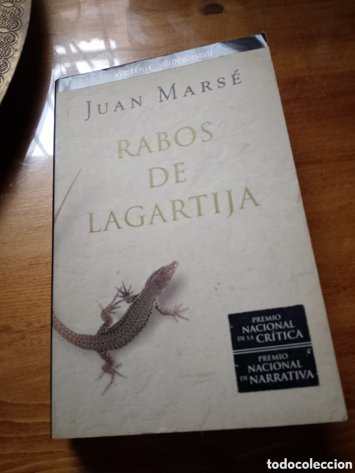 Libros antiguos: JUAN MARS&Eacute;.. RABOS DE LAGARTIJA. - Foto 1