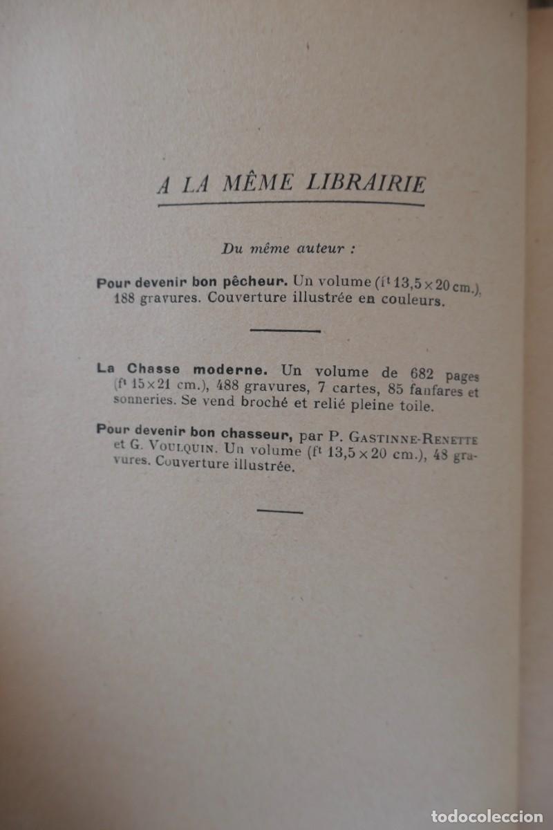 Libros antiguos: LA CHASSE PAR ROBERT GUINOT - Foto 8