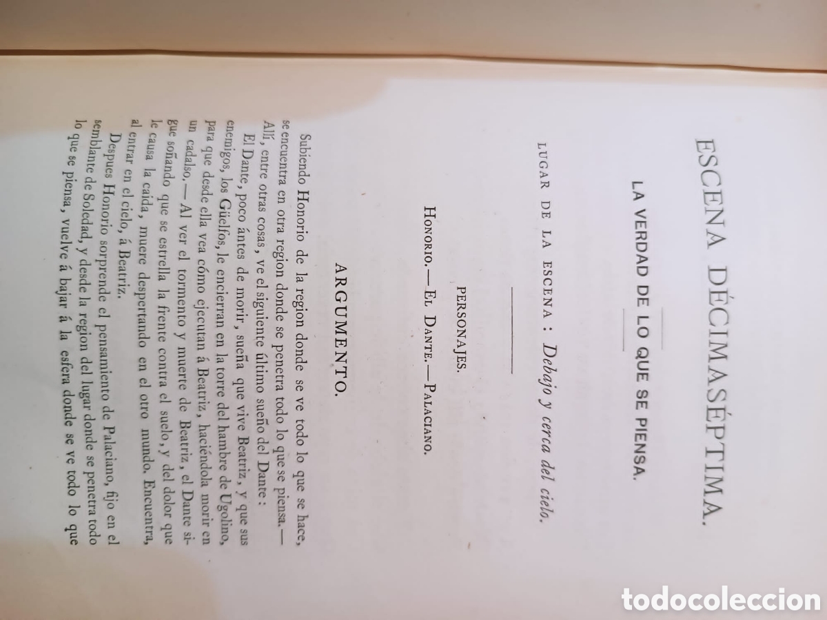 Libros antiguos: El Drama Universal, Ram&oacute;n de Campoamor - Foto 8