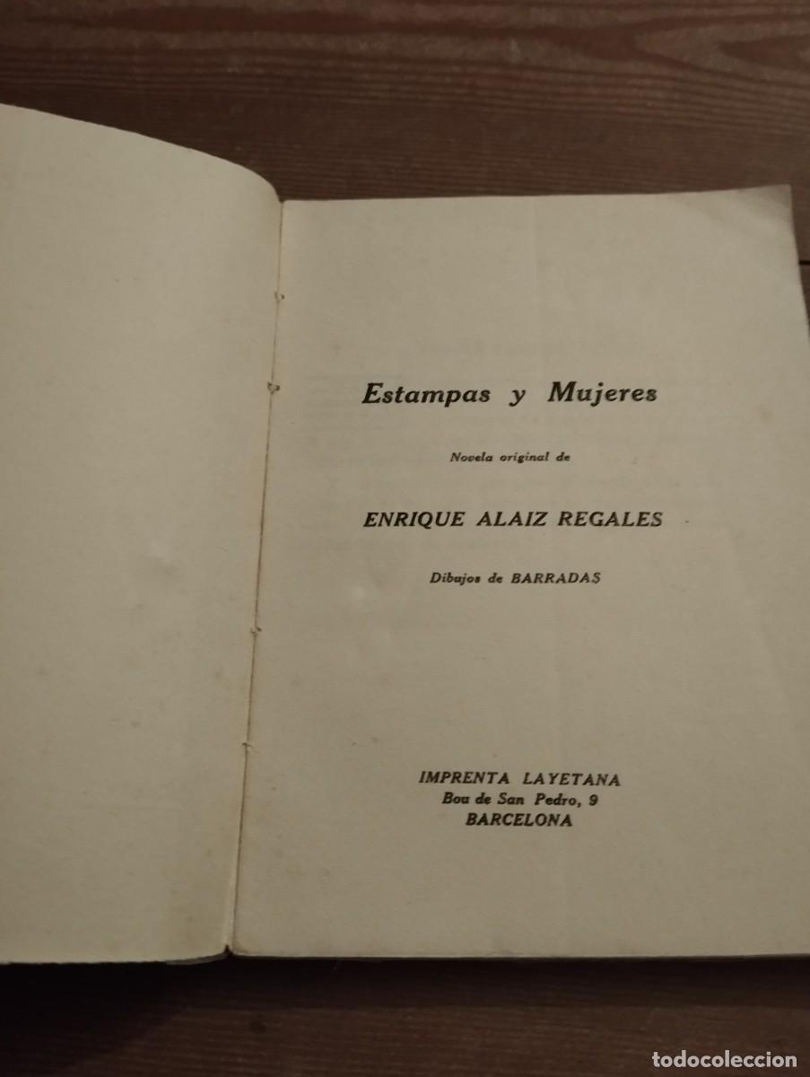 Libros antiguos: Estampas y mujeres. Enrique Alaiz - Foto 5