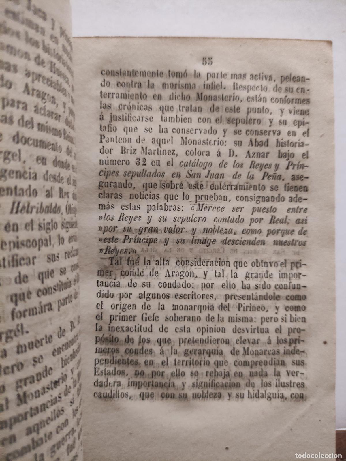 Libros antiguos: HISTORIA DE JACA - COSME BLASCO - circa 1875 - Foto 9