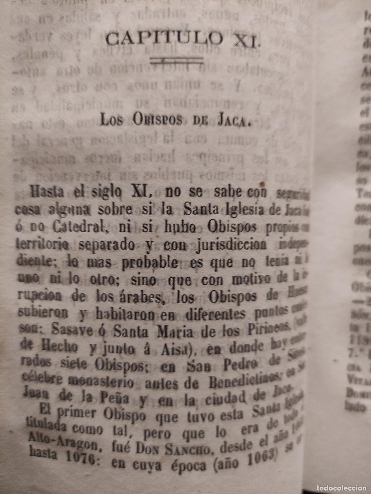 Libros antiguos: HISTORIA DE JACA - COSME BLASCO - circa 1875 - Foto 10
