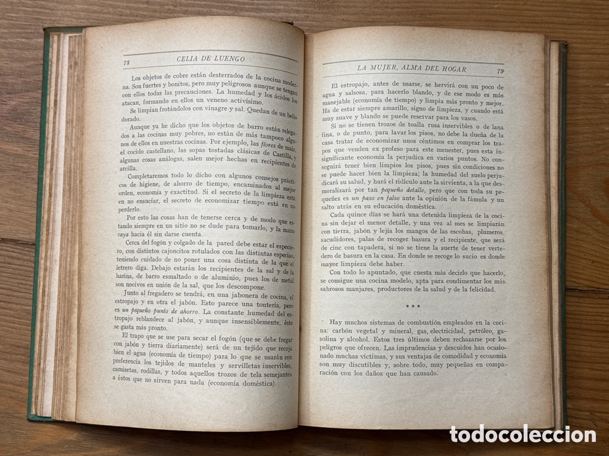 Libros antiguos: La mujer, alma del hogar - Foto 2