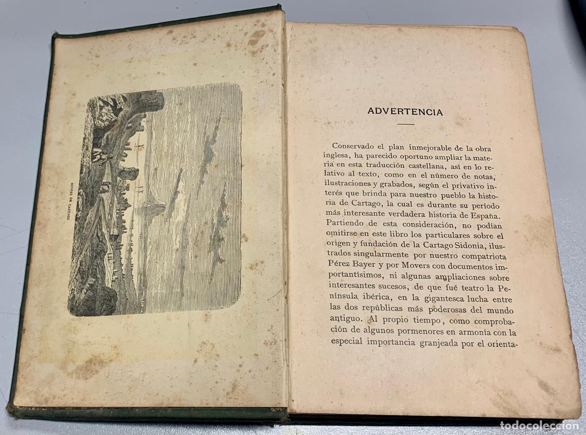 Libros antiguos: HISTORIA DE LAS NACIONES - CARTAGO - Foto 3