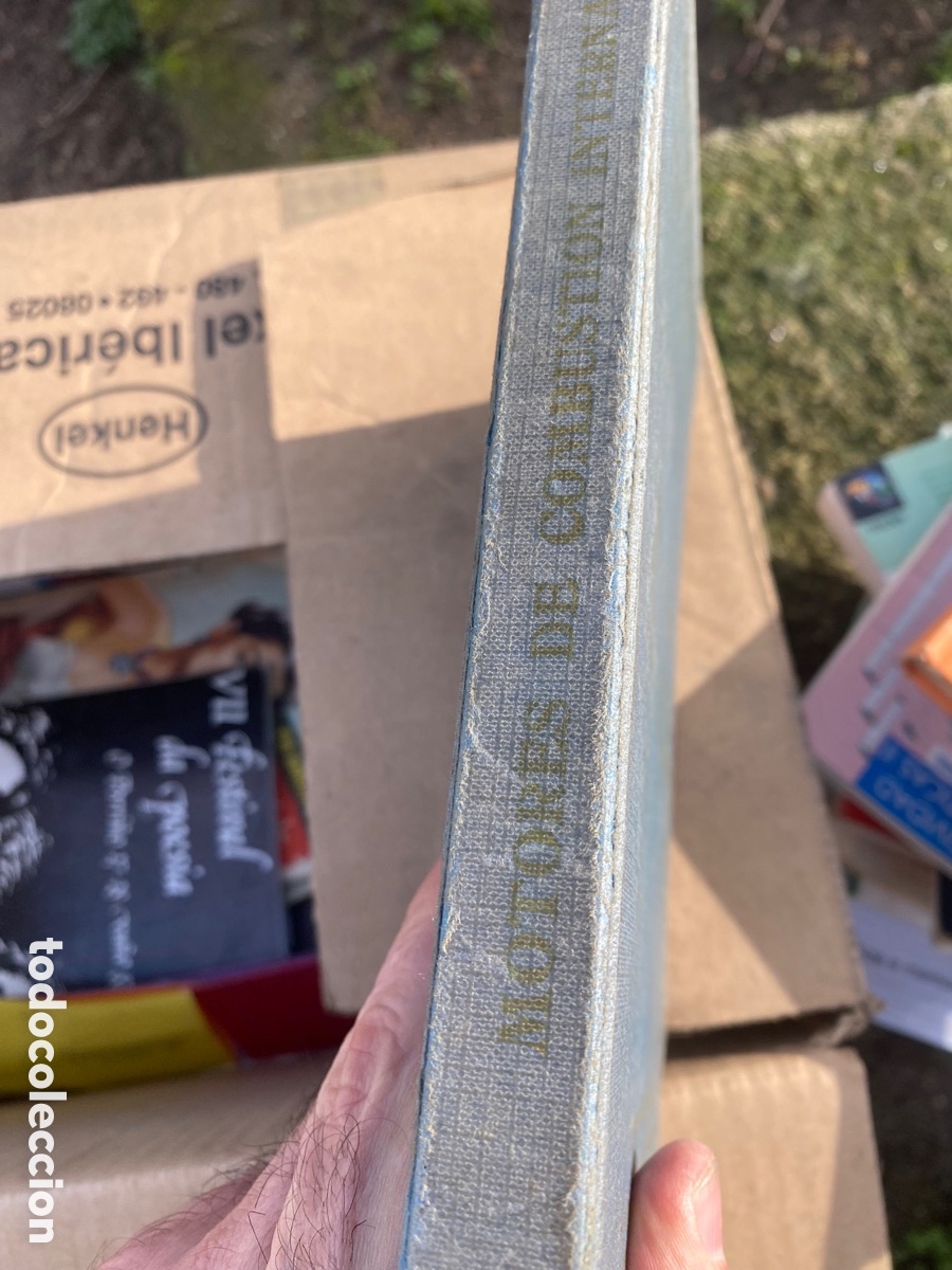 Libros antiguos: MOTORES DE COMBUSTI&Oacute;N INTERNA, D. CABRONERO MESAS, - Foto 2