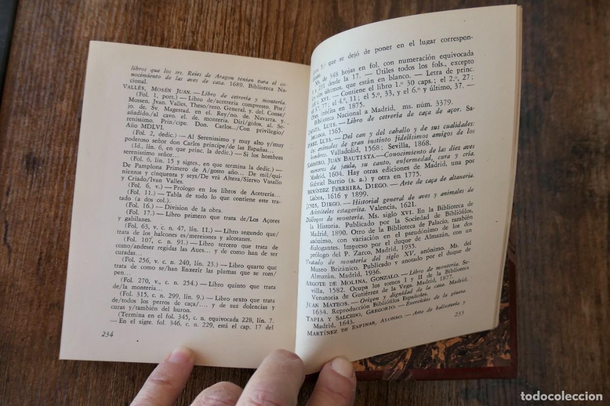 Libros antiguos: LIBRO DE LA CAZA- DON JUAN MANUEL -1947 - Foto 7