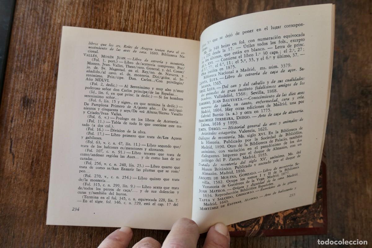 Libros antiguos: LIBRO DE LA CAZA- DON JUAN MANUEL -1947 - Foto 8