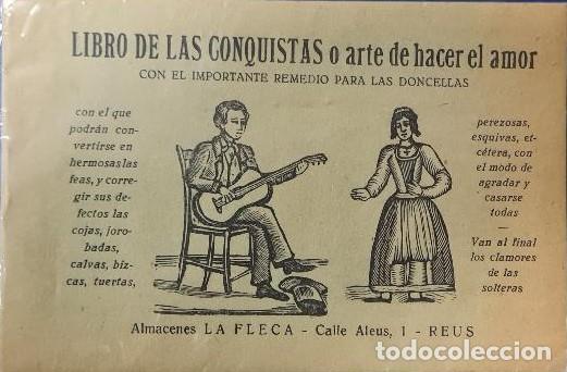 Libros antiguos: LIBRO DE LAS CONQUISTAS O ARTE DE HACER EL AMOR - Foto 1