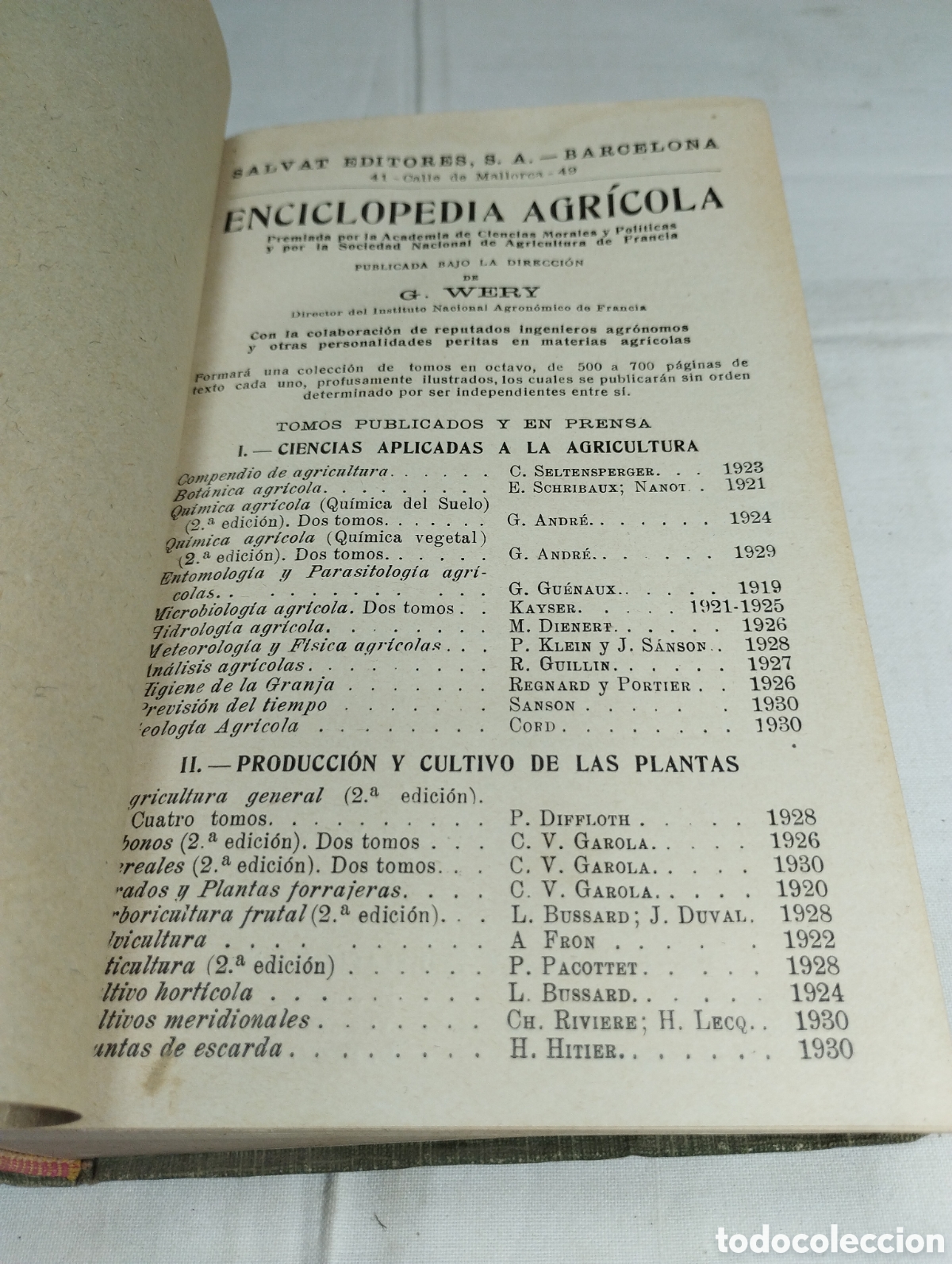 Libros antiguos: Material vin&iacute;cola. R. Brunet, 1921 - Foto 2