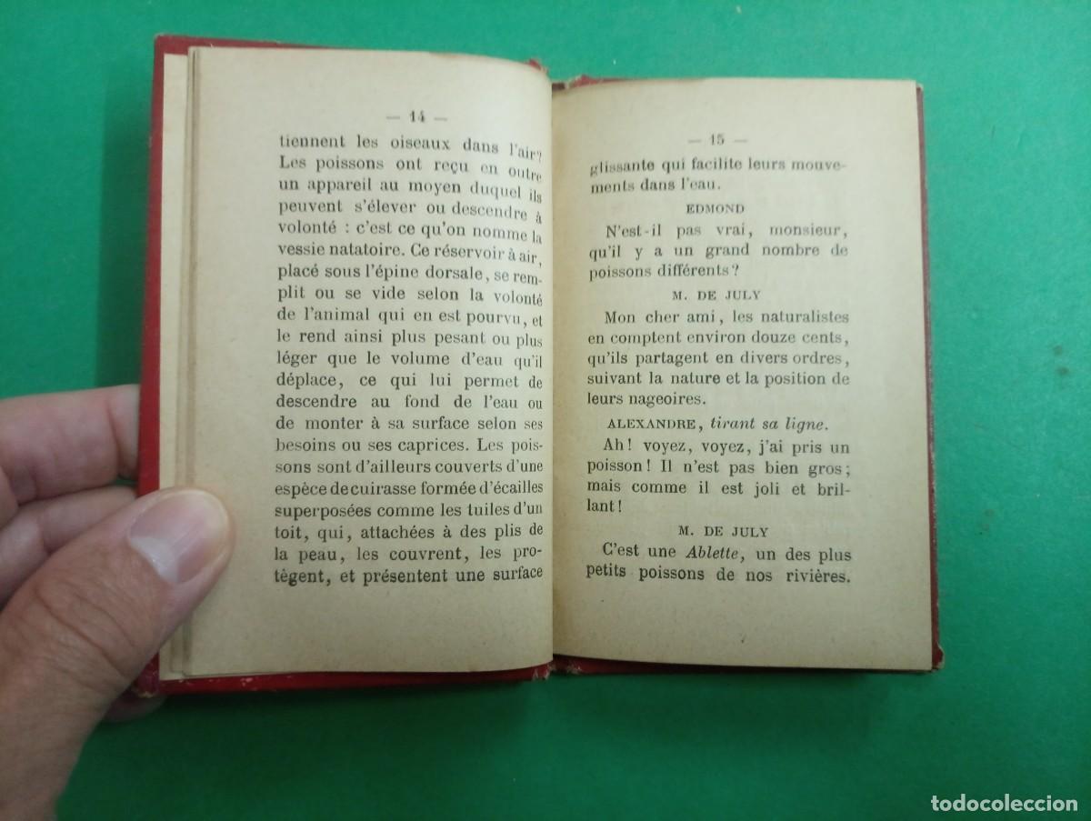 Libros antiguos: Antiguo libro Les Petits P&egrave;cheurs. Tours. - Foto 3