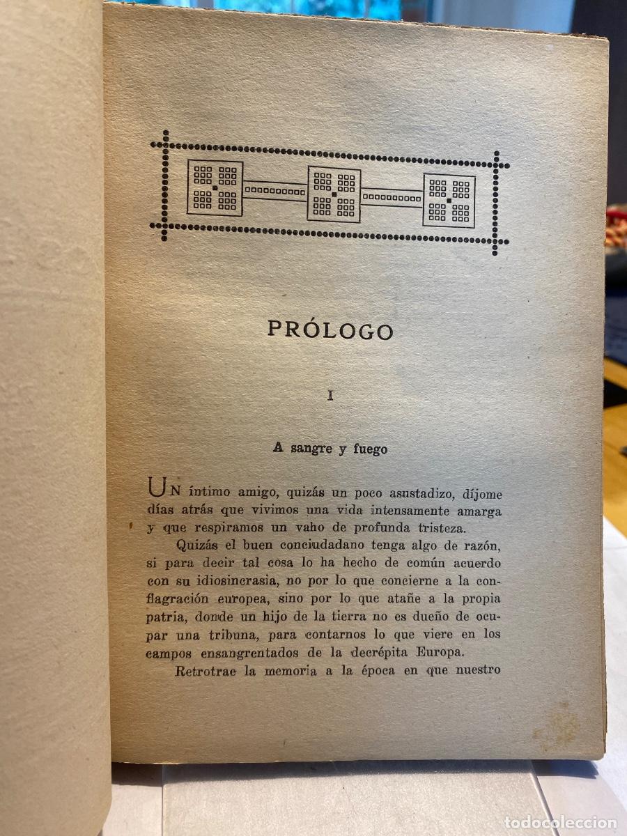 Libros antiguos: LOS BARBAROS ALFREDO LUIS BELTRAME 1917 - Foto 4