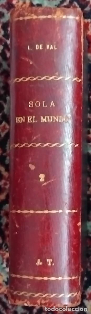 Antiquarische B&uuml;cher: L. de Val SOLA EN EL MUNDO El manuscrito de una huerfana