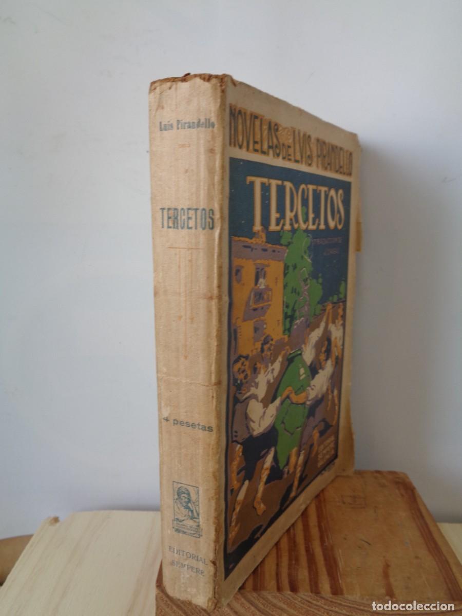 Libros antiguos: &iexcl;# TERCETOS. = NOVELAS DE LUIS PIRANDELLO. = ( C.1925.) #! C-20. - Foto 1