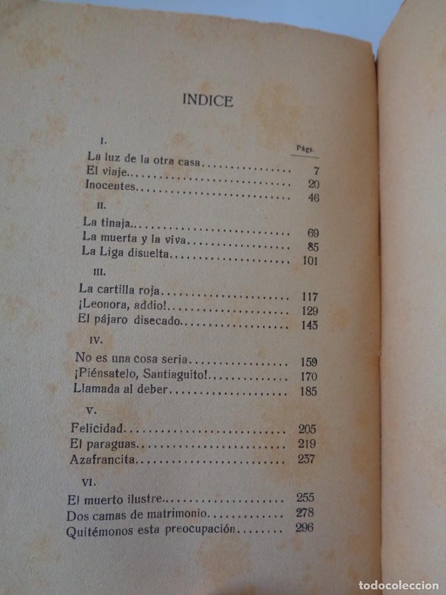 Libros antiguos: &iexcl;# TERCETOS. = NOVELAS DE LUIS PIRANDELLO. = ( C.1925.) #! C-20. - Foto 11