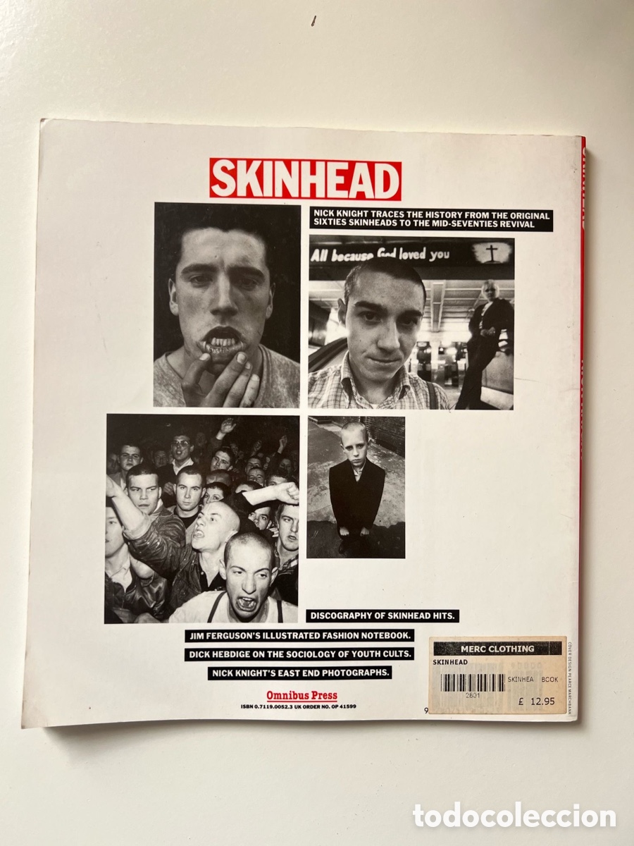 Libros antiguos: Skinhead-Nick Knight - Foto 2