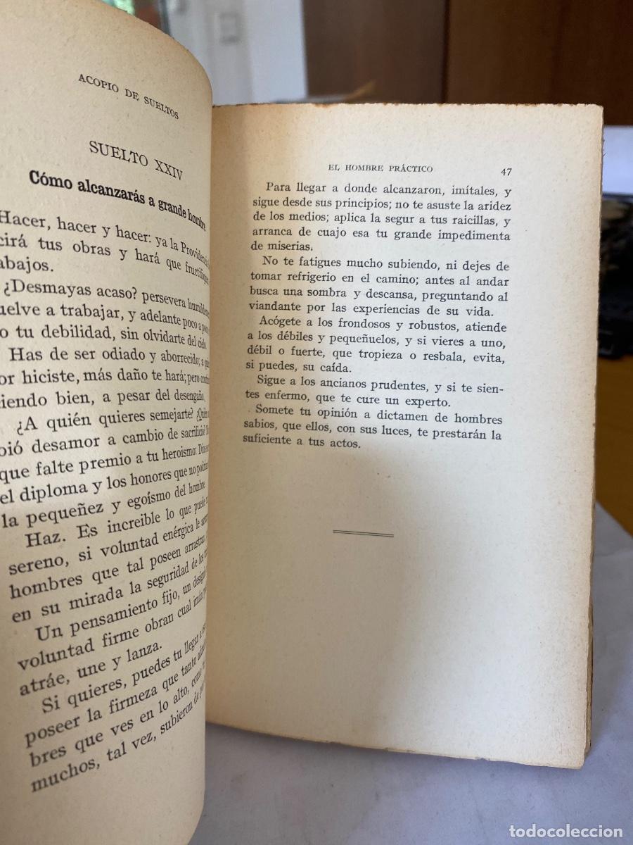 Libros antiguos: EL HOMBRE PRACTICO R. ARACNE 1912 - Foto 4