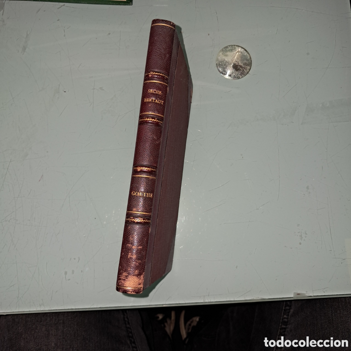 Libros antiguos: Goethe, en frances, alphonse Seche - Foto 1