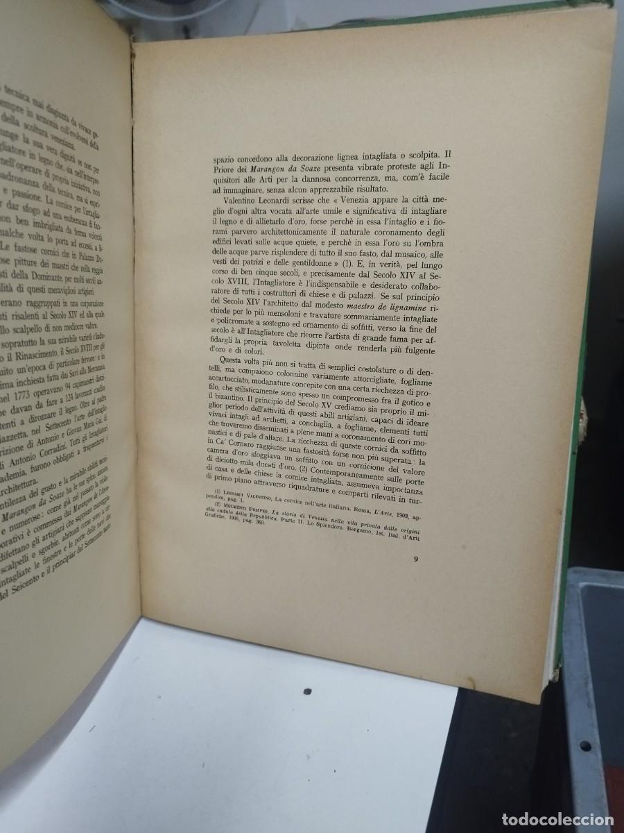 Libros antiguos: Le Cornici Veneziane. Giuseppe Morazzoni. - Foto 3