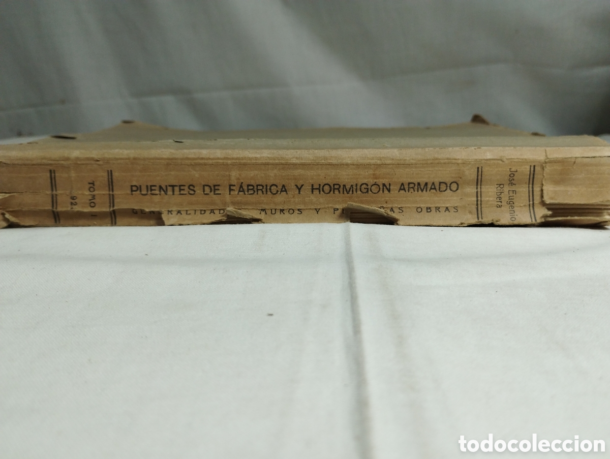 Libros antiguos: Puentes de f&aacute;brica. Jos&eacute; Eugenio Ribera, 1924 - Foto 3