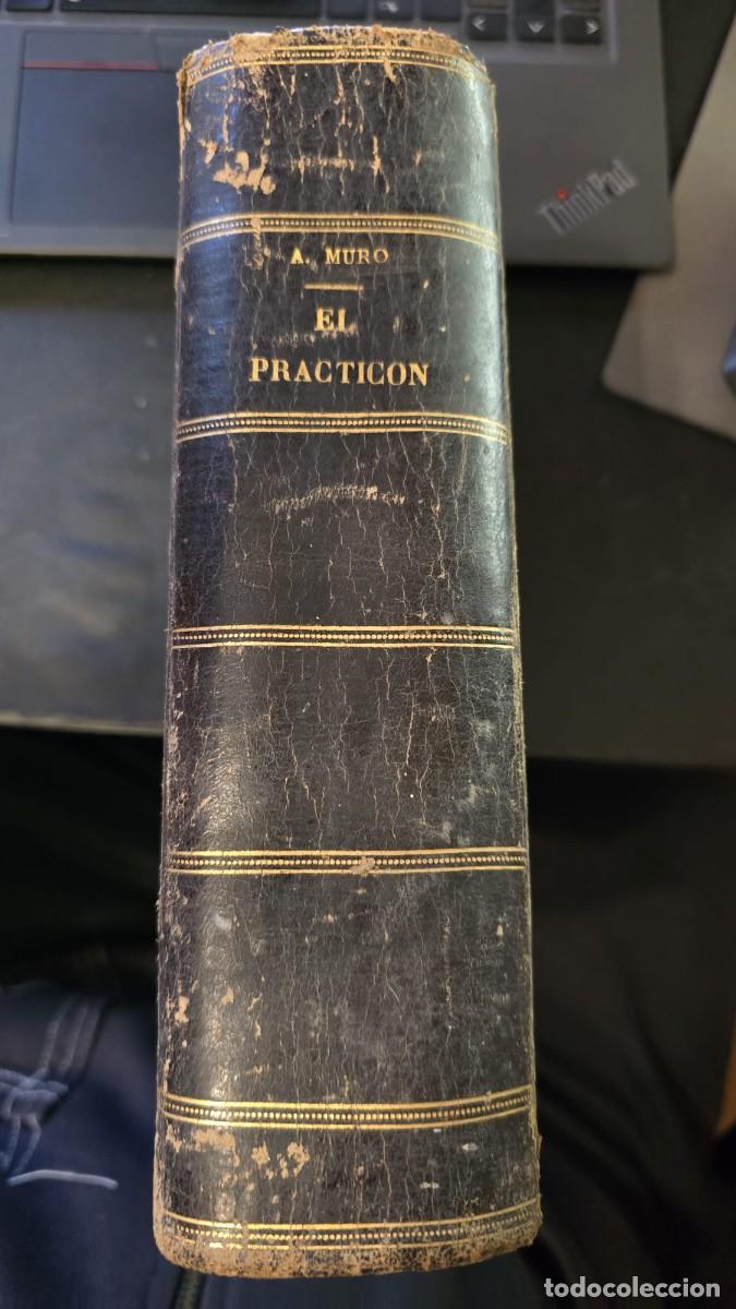 Libros antiguos: Libro de Cocina &rdquo;El Practic&oacute;n&rdquo; de &Aacute;ngel Muro - Foto 2