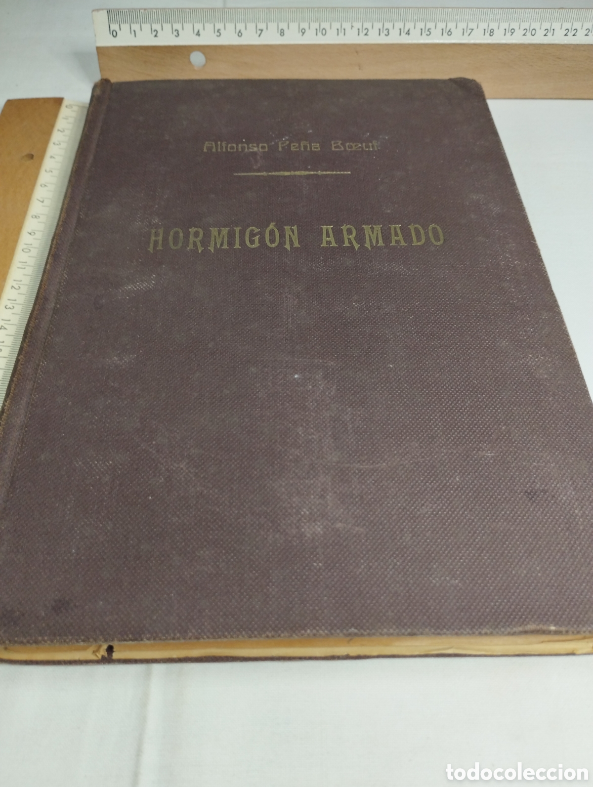 Libros antiguos: Hormig&oacute;n armado. Alfonso Pe&ntilde;a, 1932 - Foto 1