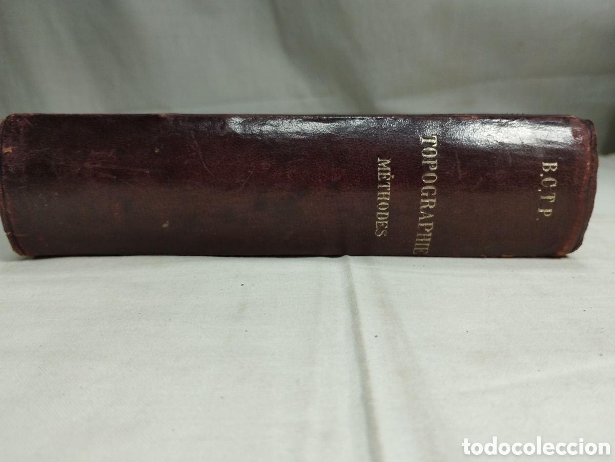 Libros antiguos: Topographie. Methodes. Eug&eacute;ne Pr&eacute;vot, 1900 - Foto 3
