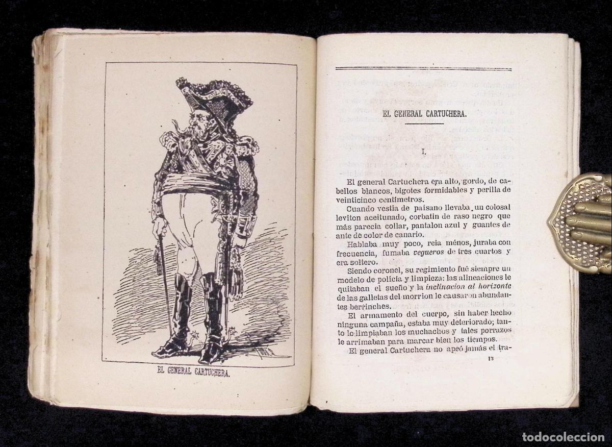 Libros antiguos: ESCENAS C&Oacute;MICAS DE LA VIDA MILITAR. - L&Oacute;PEZ CARRAFA, E. - Foto 4