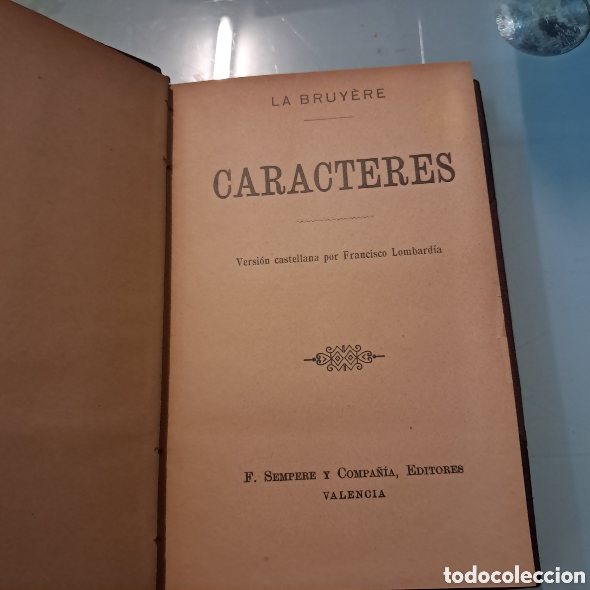 Libros antiguos: La Bruyere, Csracteres,1910 - Foto 2