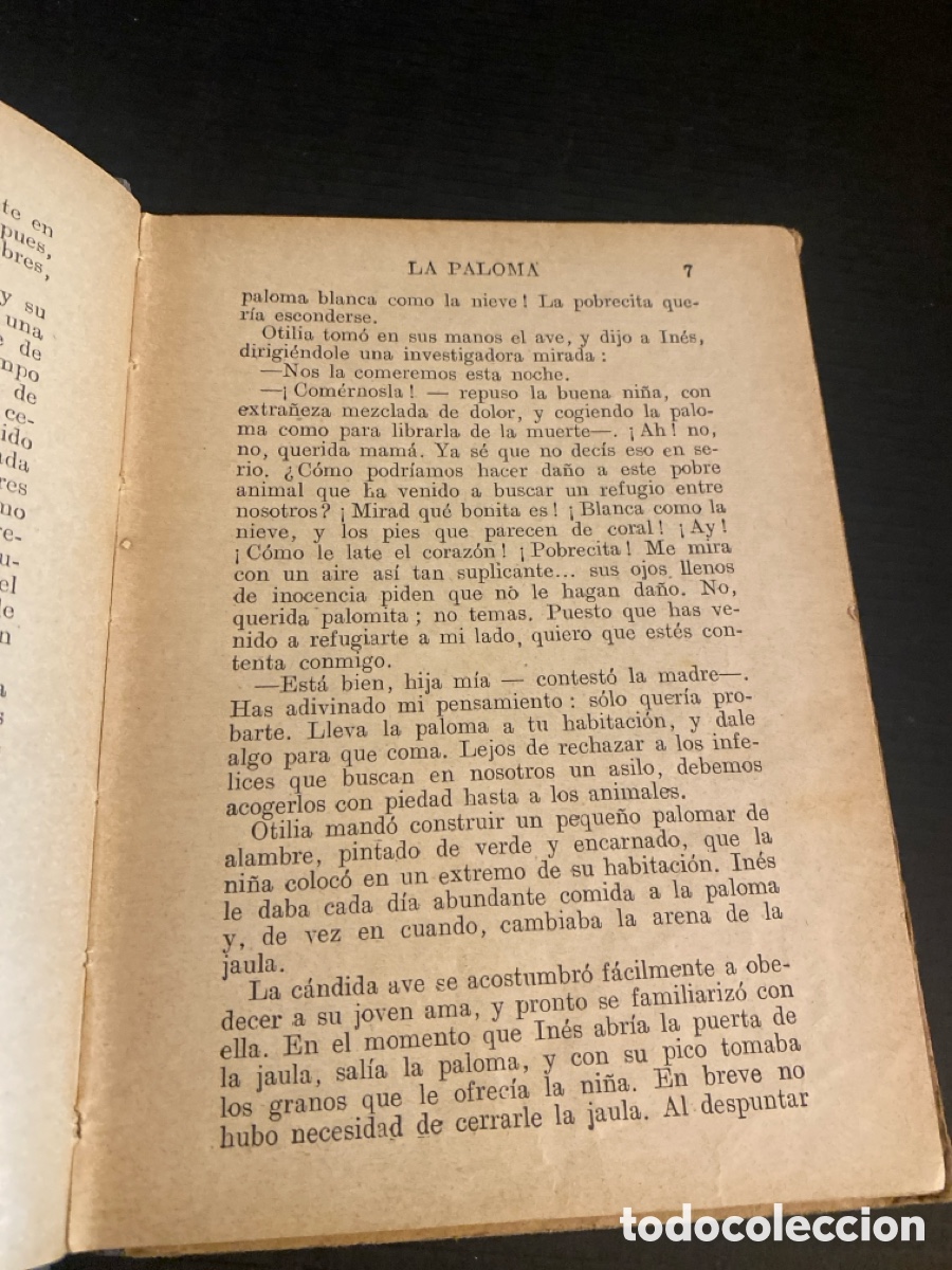 Libros antiguos: LA PALOMA. CRIST&Oacute;BAL SCHMID . 1936 - Foto 4
