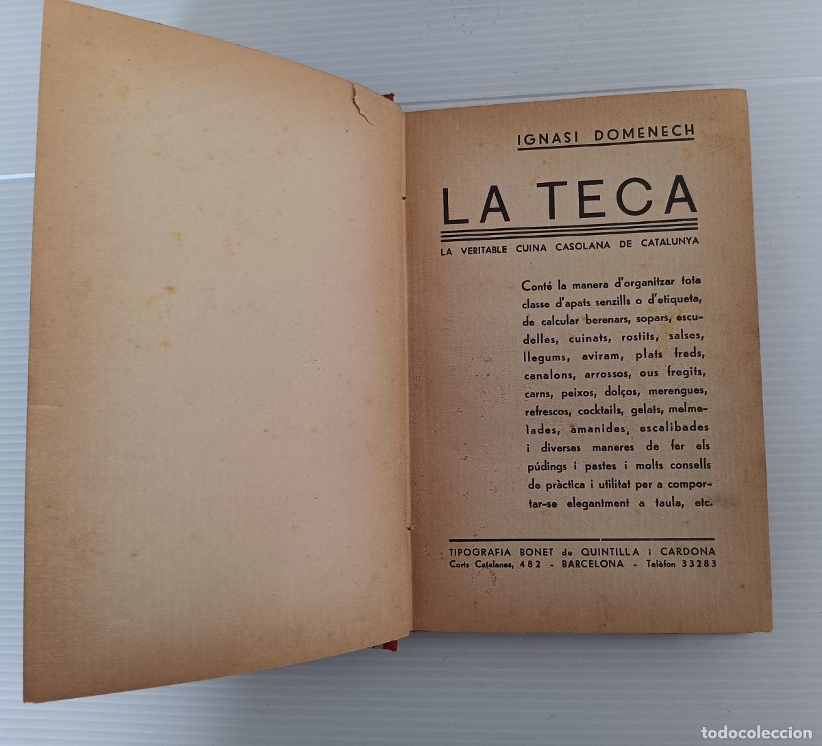 Libros antiguos: LA TECA IGNASI DOMENECH - Foto 4