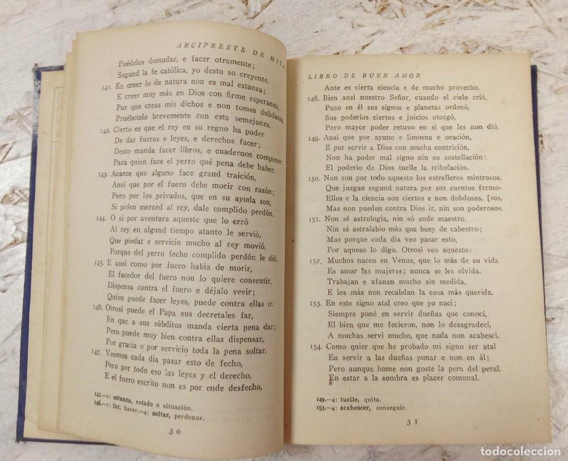 Libros antiguos: Libro de buen amor - Arcipreste de Hita (c) - - Foto 2