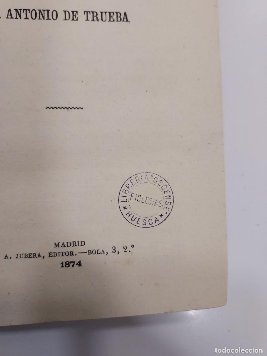 Libros antiguos: NARRACIONES POPULARES. Antonio de Trueba. 1874 - Foto 8