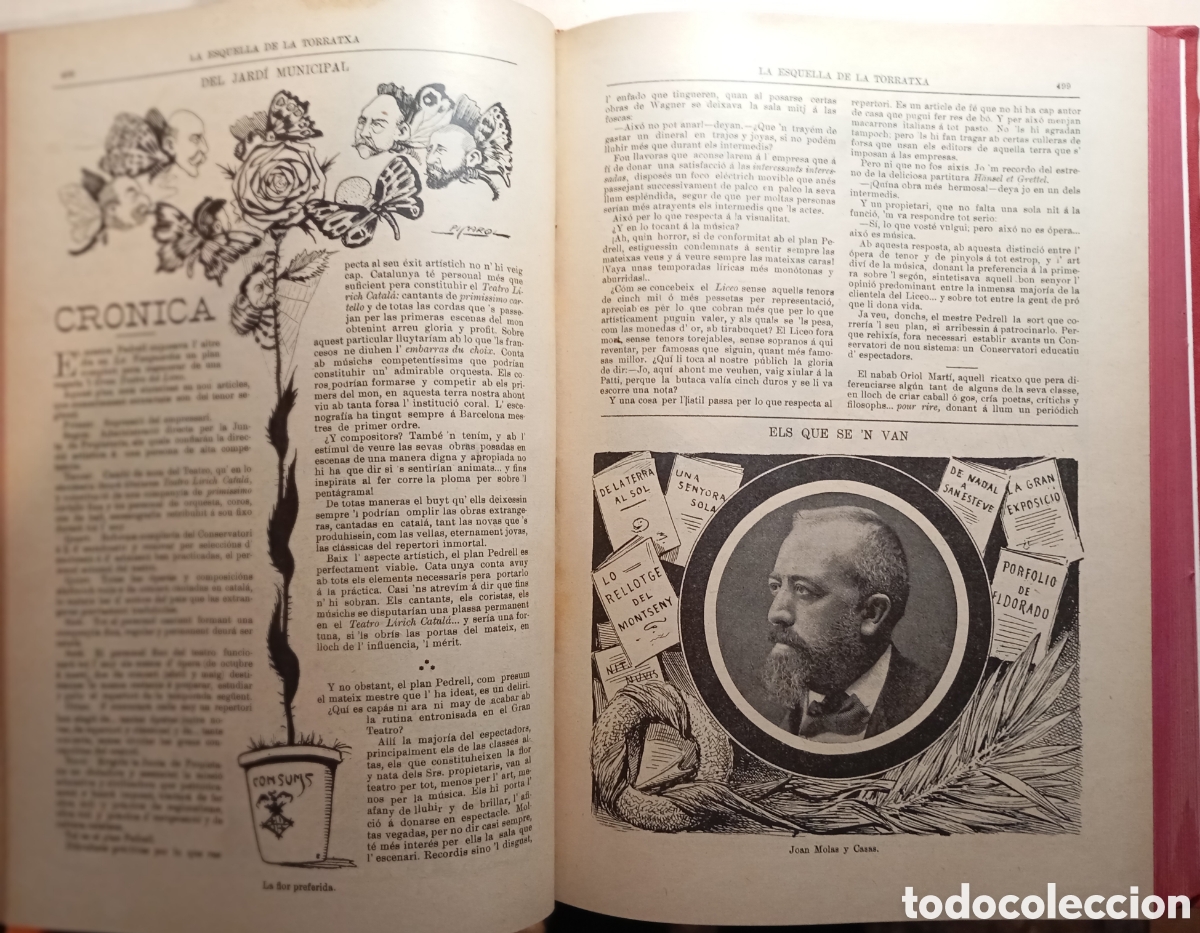 Libros antiguos: LEsquella de la Torratxa, 1904 - Foto 5