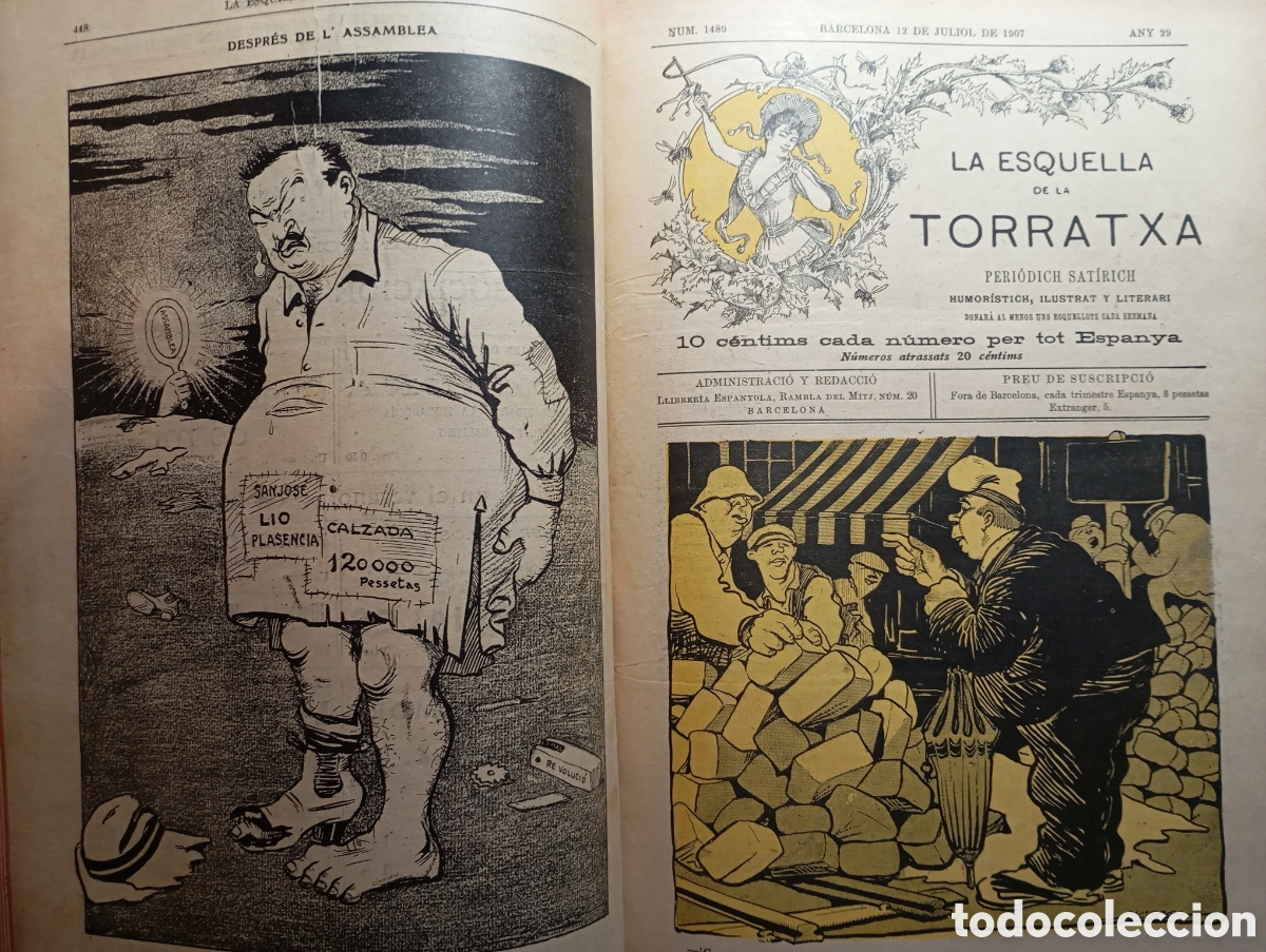 Libros antiguos: LEsquella de la Torratxa, 1907 - Foto 4