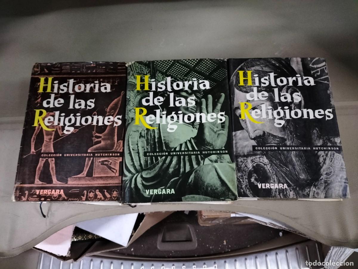 Libros antiguos: Historia de las religiones - E. O. James. Vergara - Foto 1