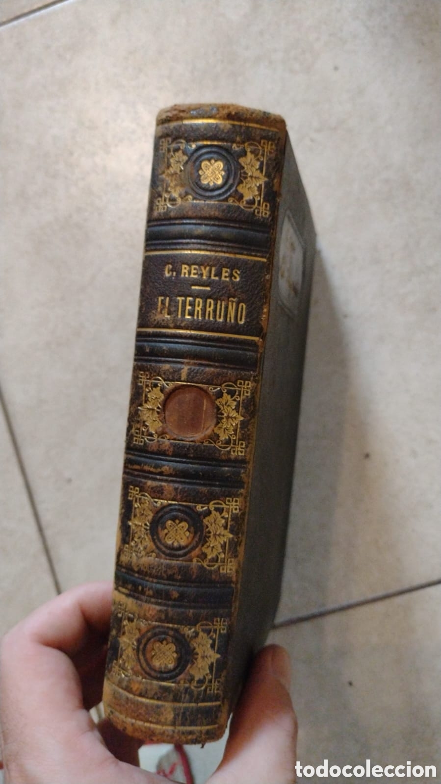 Libros antiguos: Carlos Reyles. El Terru&ntilde;o. Primera edici&oacute;n, 1916. - Foto 2