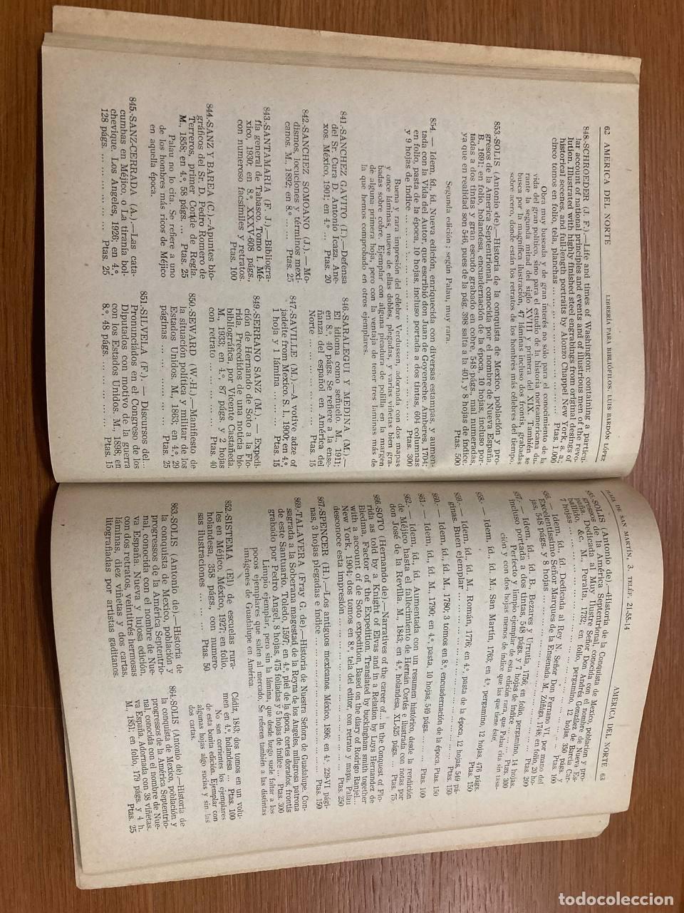 Libros antiguos: Cat&aacute;logo de Libros Antiguos de Ultramar - Foto 2