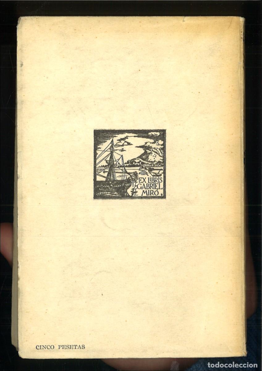 Libros antiguos: A&Ntilde;OS Y LEGUAS. Gabriel Miro - Foto 3