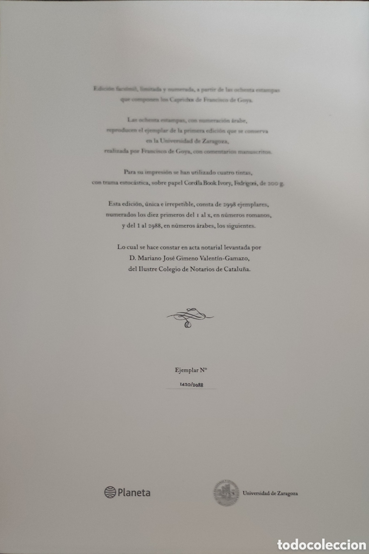 Libros antiguos: Los Caprichos de Goya - Foto 3