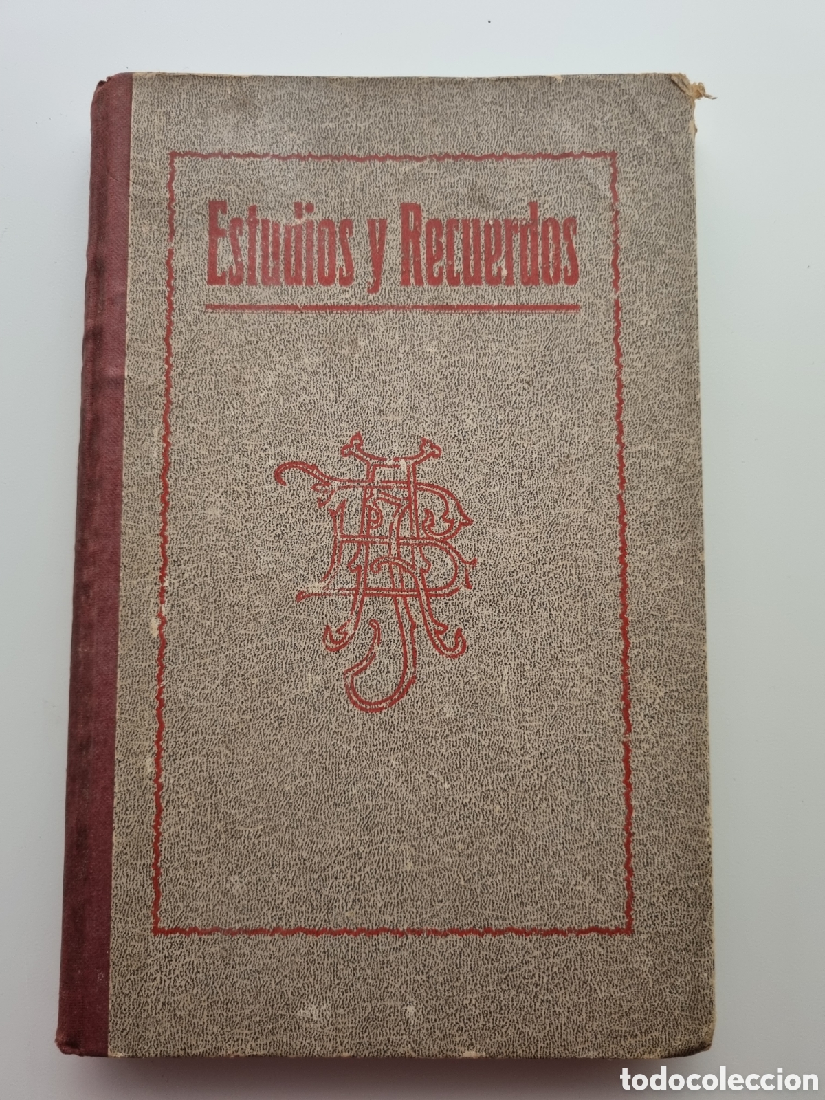 Libros antiguos: Estudios y recuerdos. Antonio Bastinos. 1925 - Foto 1