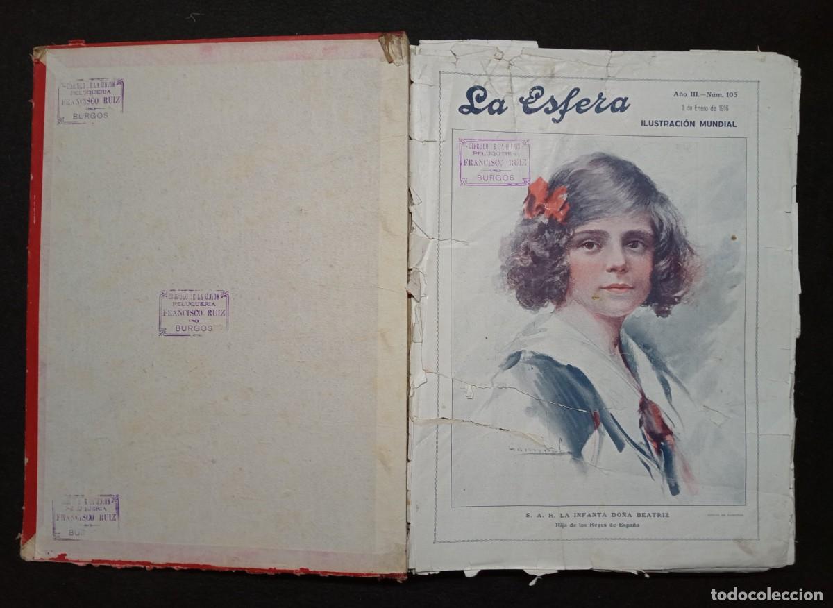 Libros antiguos: Revista LA ESFERA. 1&deg; Semestre 1920. - Foto 1