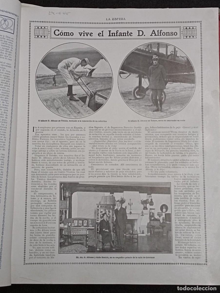 Libros antiguos: Revista LA ESFERA. 1&deg; Semestre 1920. - Foto 11