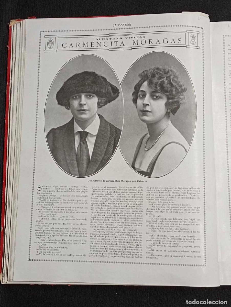 Libros antiguos: Revista LA ESFERA. 1&deg; Semestre 1920. - Foto 13