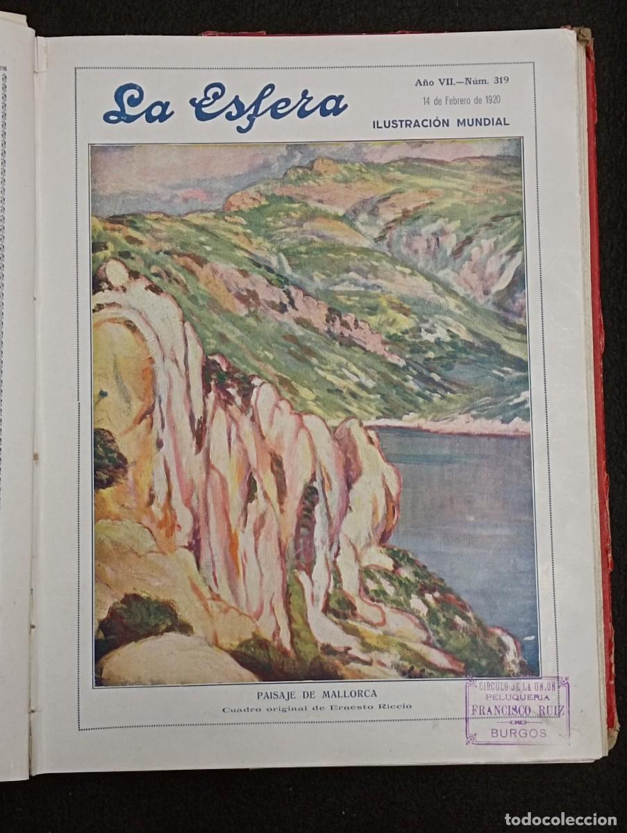 Libros antiguos: Revista LA ESFERA. 1&deg; Semestre 1920. - Foto 14